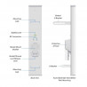 Antena Ubiquiti AM-5G19-120
