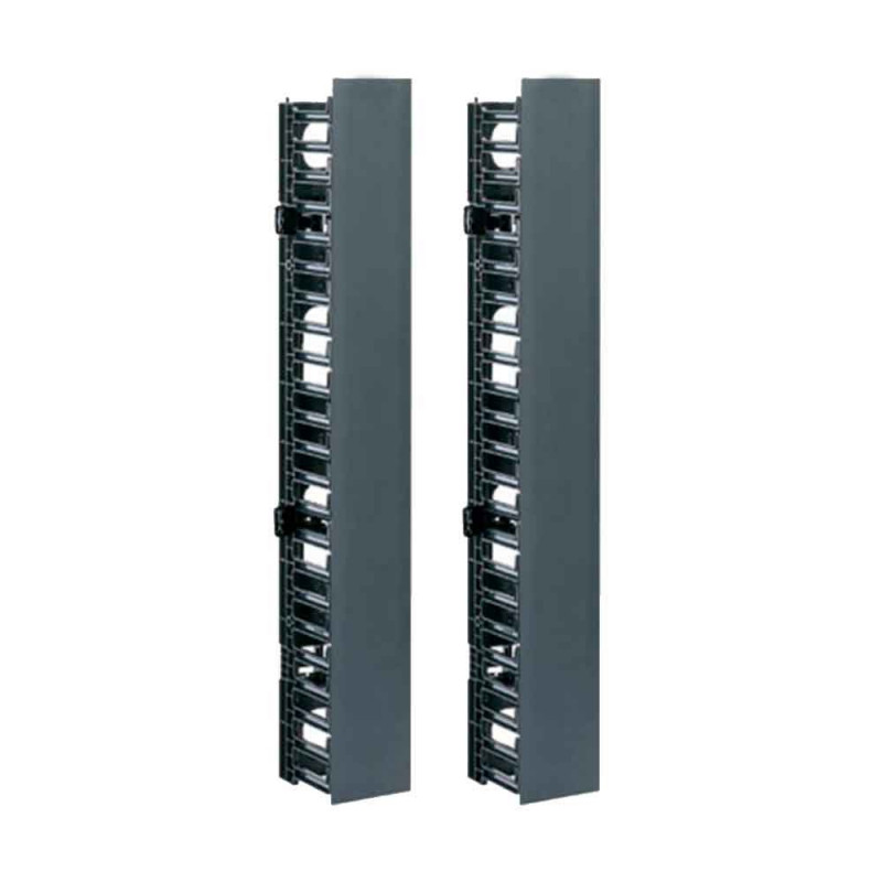 Organizador Vertical para Rack 1.7 mts