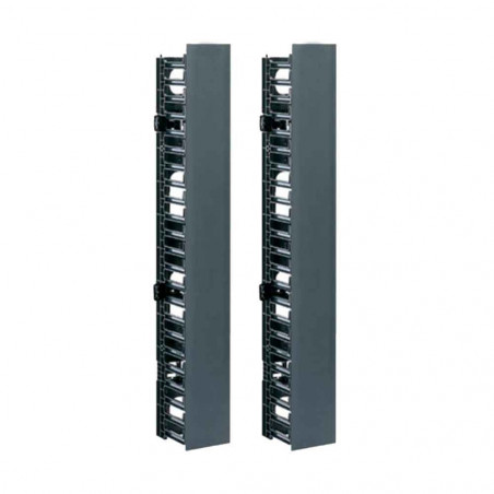Organizador Vertical para Rack 1.7 mts