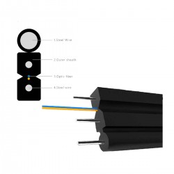 Fibra Drop 2 hilos 1km