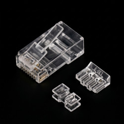 Conector RJ45 Cat6A Linkedpro 100 unds